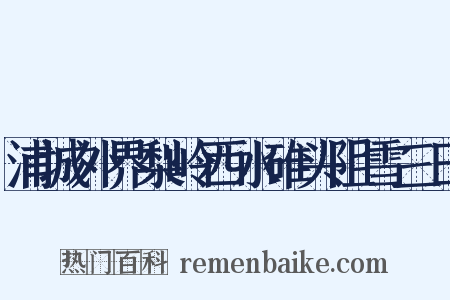 浦城外界梨岭西水碓头阻雪三日是什么意思的图片